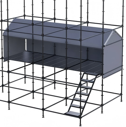 Cabina de control FOH h&iacute;brida Ringlock de 2x6 m.png