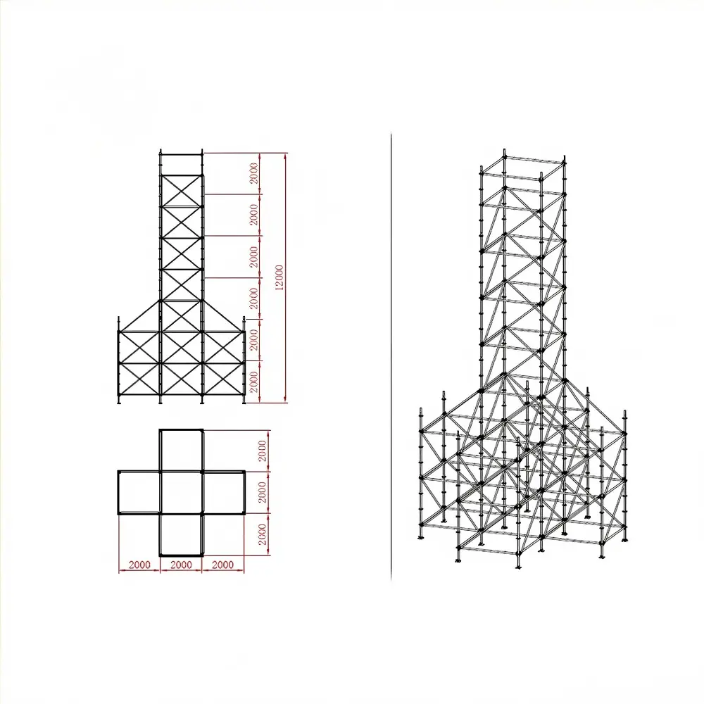 Torre ringlock de 12m para line arrays.webp